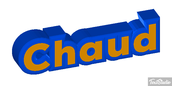 Chaud Text effect
