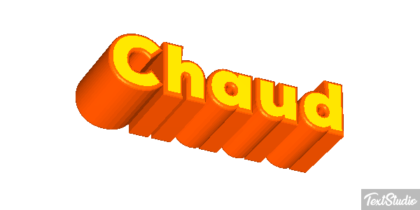 Chaud Text effect