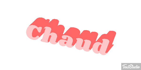 Chaud Text effect