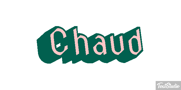 Chaud Text effect