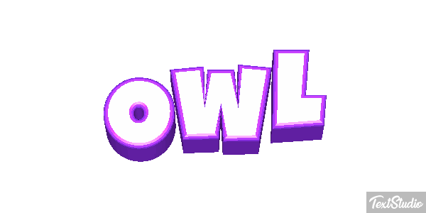 Owl Tekst effect