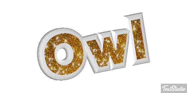 Owl Tekst effect