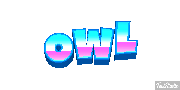 Owl Tekst effect