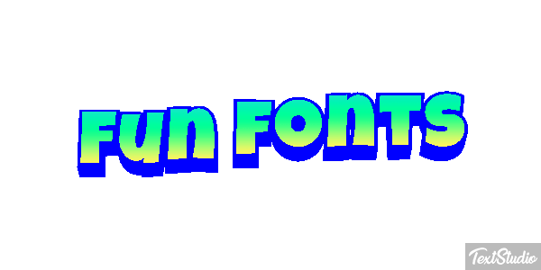 Fun Fonts Text effect