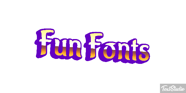 Fun Fonts Text effect