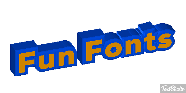 Fun Fonts Text effect