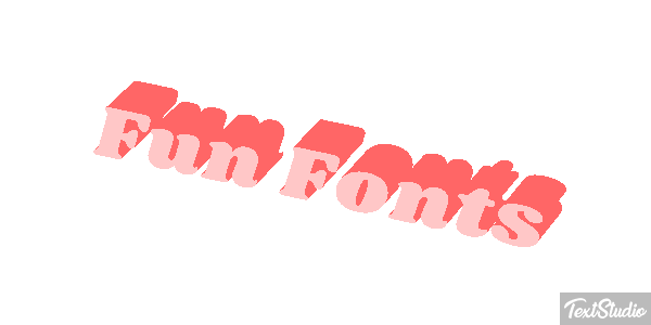 Fun Fonts Text effect