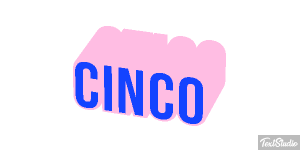 Cinco Text effect