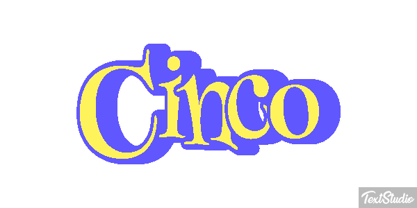 Cinco Text effect