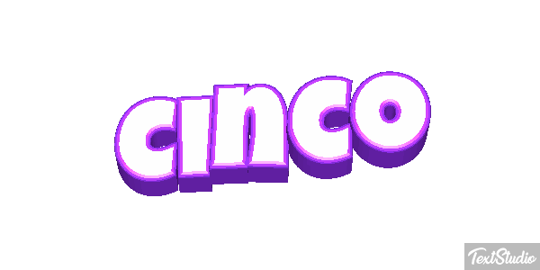 Cinco Text effect