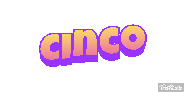 Cinco Text effect