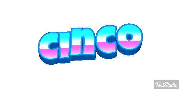 Cinco Text effect