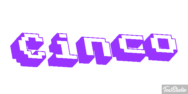 Cinco Text effect