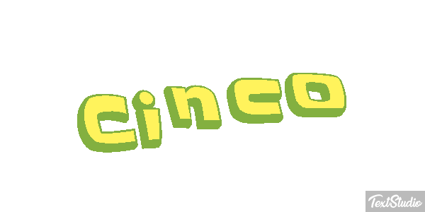 Cinco Text effect