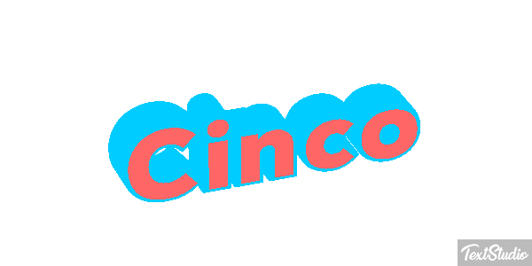 Cinco Text effect