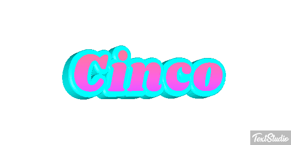 Cinco Text effect