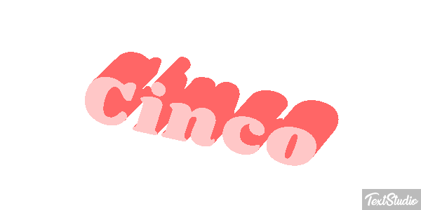 Cinco Text effect