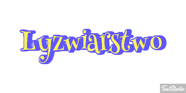 Łyżwiarstwo Efekt tekstowy