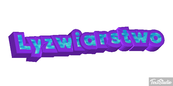 Łyżwiarstwo Efekt tekstowy