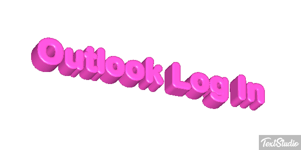 Outlook Log In Efeito do texto