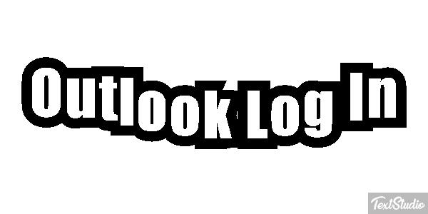 Outlook Log In Efeito do texto