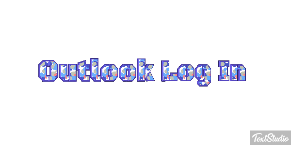 Outlook Log In Efeito do texto
