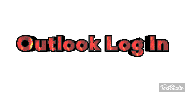 Outlook Log In Efeito do texto
