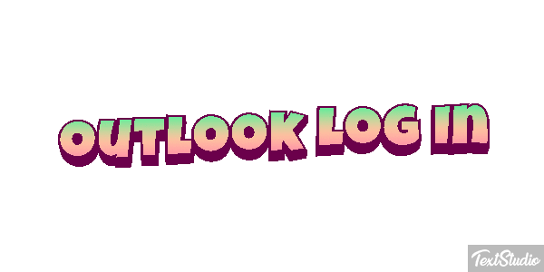 Outlook Log In Efeito do texto