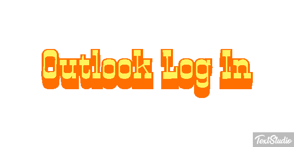 Outlook Log In Efeito do texto