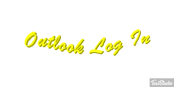 Outlook Log In Efeito do texto