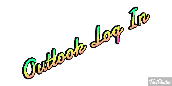 Outlook Log In Efeito do texto