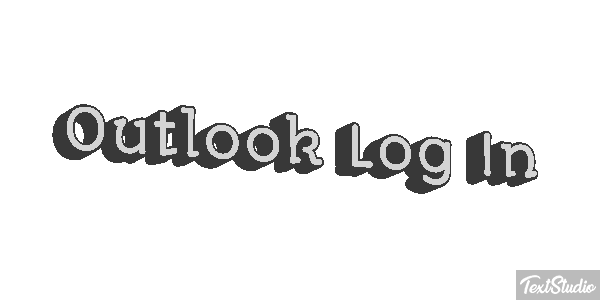 Outlook Log In Efeito do texto
