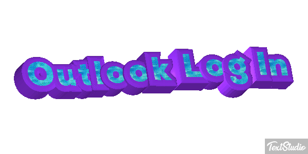 Outlook Log In Efeito do texto