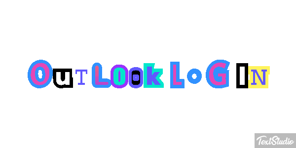 Outlook Log In Efeito do texto
