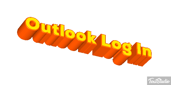 Outlook Log In Efeito do texto