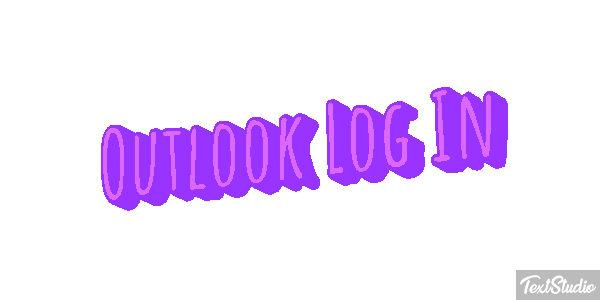 Outlook Log In Efeito do texto
