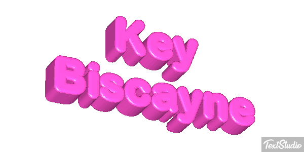 Key Biscayne Tekst effect