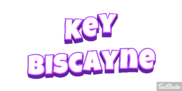 Key Biscayne Tekst effect