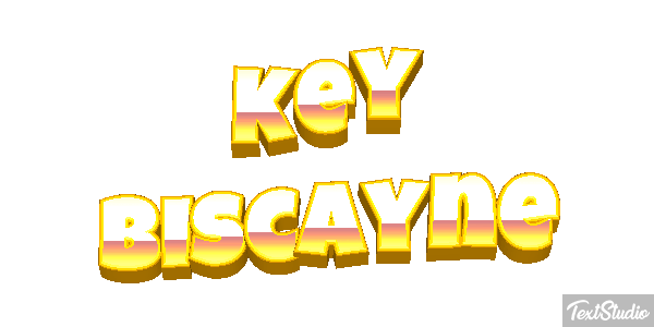 Key Biscayne Tekst effect