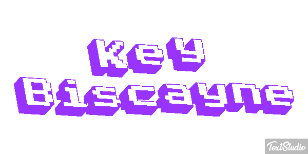 Key Biscayne Tekst effect