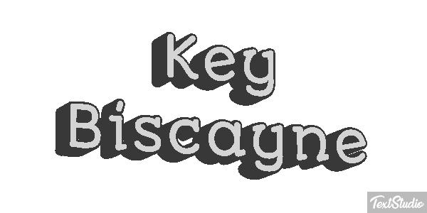 Key Biscayne Tekst effect