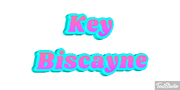 Key Biscayne Tekst effect