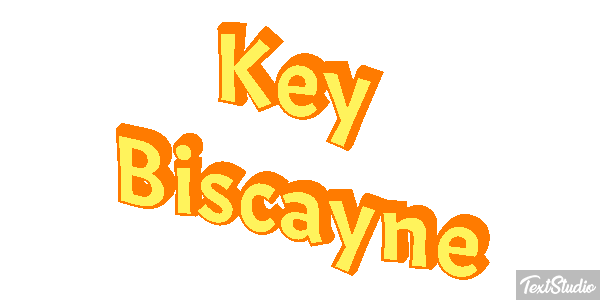 Key Biscayne Tekst effect