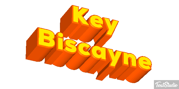 Key Biscayne Tekst effect