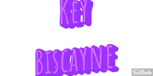Key Biscayne Tekst effect