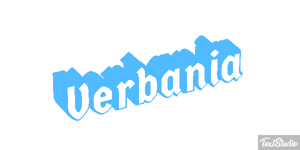 Verbania Efekt tekstowy