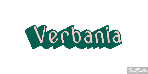 Verbania Efekt tekstowy