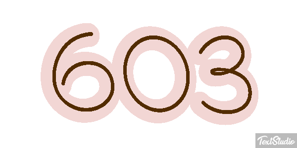 603 Texteffekt