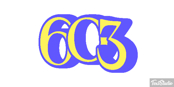 603 Texteffekt