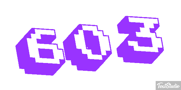 603 Texteffekt